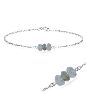 Labradorite Silver Bracelets BRS-424